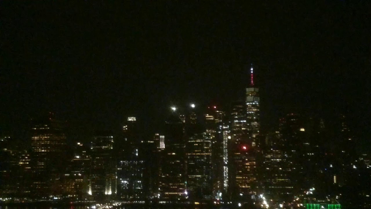 Live webcam view of Lower Manhattan Skyline from Brooklyn Heights