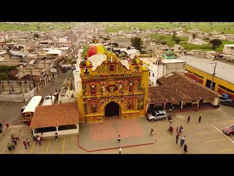 La hermosa iglesia de San Andrés Xecúl en Totonicapán #Guatemaladesde las alturas @chupetestudio