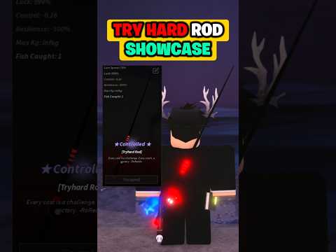 Tryhard Rod Showcase in Fisch... #fisch #robloxfisch