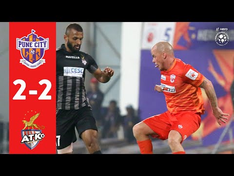 Hero ISL 2018-19 | FC Pune City 2-2 ATK | Highlights