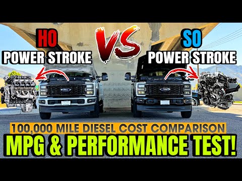 2024 Ford Super Duty: HO VS SO Power Stroke: Is There A Big MPG & Performance Difference?