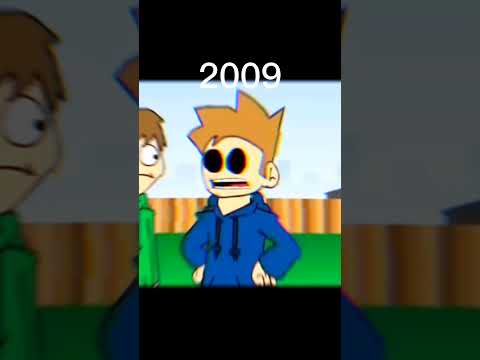 Evolution of Eddsworld (2003/2023) Edd, Tom, Matt y Tord#shorts #edit