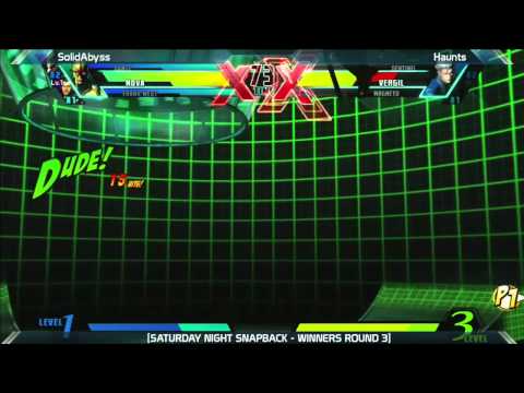 UMVC3: Haunts vs SolidAbyss - Saturday Night Snapback 6.1