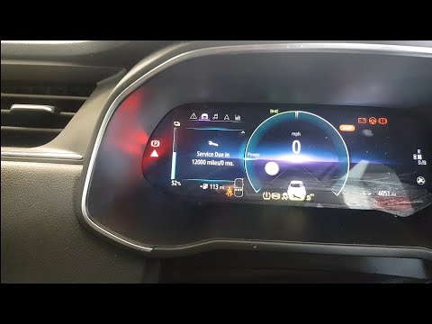 2021 Renault Zoe EV service light reset