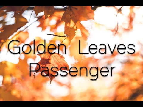 Golden Leaves - Passenger [Lyrics] [HD]