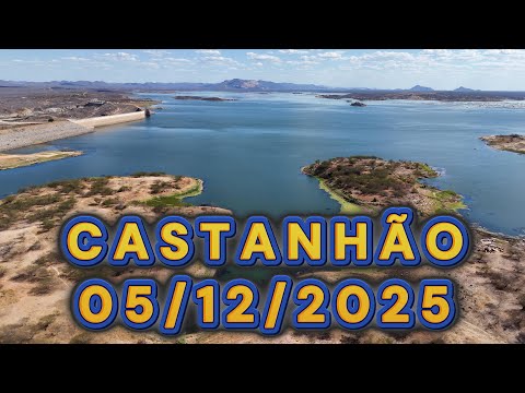 AÇUDE CASTANHÃO Dados Atualizados hoje 05/12/2025 Ceará