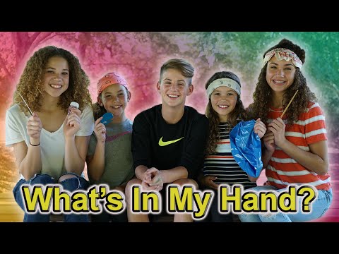 What's In My Hand?? (MattyBRaps & Haschak Sisters)