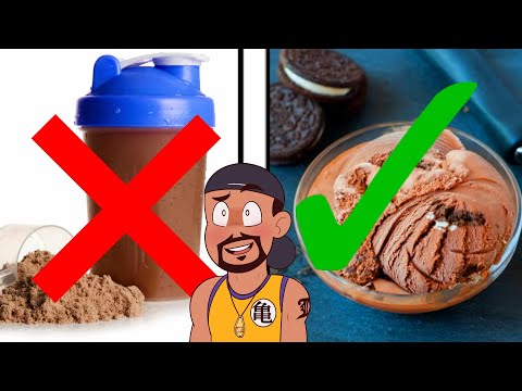 A Healthy Protein Ice Cream Recipe?! (Follow Along)