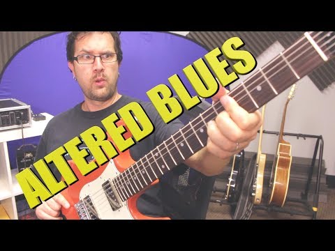 What Scales Can Blues Guitar Players Use To Add Tension?