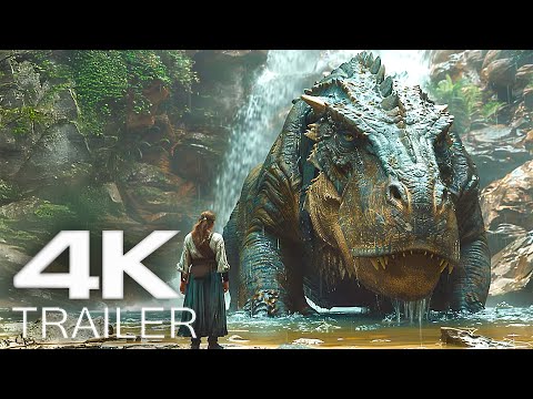 JURASSIC WORLD: REBIRTH Official Trailer (2025) Scarlett Johansson Movie | HDR-X+ 4K UHD