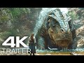 JURASSIC WORLD REBIRTH Official Trailer 2025 Scarlett Johansson Movie HDR X 4K UHD