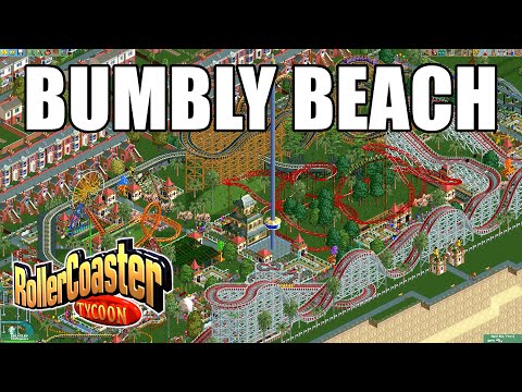 Bumbly Beach Playthrough - RollerCoaster Tycoon - Openrct2