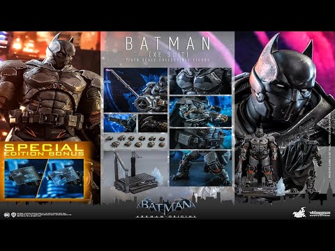 A LOOK AT: Batman Arkham Origins – Batman XE Suit Figure by Hot Toys REVEAL