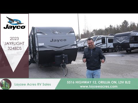 2023 Jayco Jayflight 324BDS - Here for your casual objectification! - Layzee Acres RV Sales