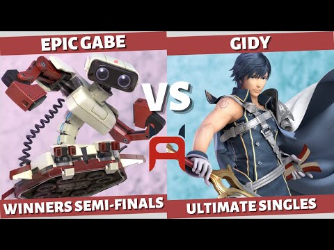 ANIME HOUSTON 2021 - Winners Semi-Finals: EPIC GABE (ROB) VS GIDY (Chrom) - SSBU SINGLES