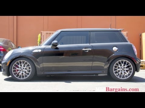 2009 Mini Cooper, John Cooper Works gets lowerd with ST Coilovers at ModBargains
