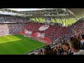 RB LEIPZIG Vs SC Freiburg 2. Spieltag, Startelf, Einlauf Und Choreographie Durch Rasenballisten