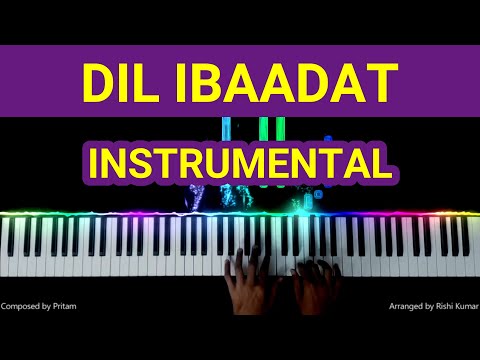 Dil Ibaadat Piano Instrumental | Karaoke | Ringtone | Notes | Tutorial | KK | Hindi Song Keyboard
