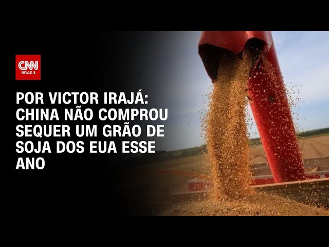 Análise: China não comprou sequer um grão de soja dos EUA esse ano | BASTIDORES CNN