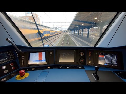 Timtim: Routelint TRAIN DRIVER's POV Groningen - Zwolle SNG 22jan 2020