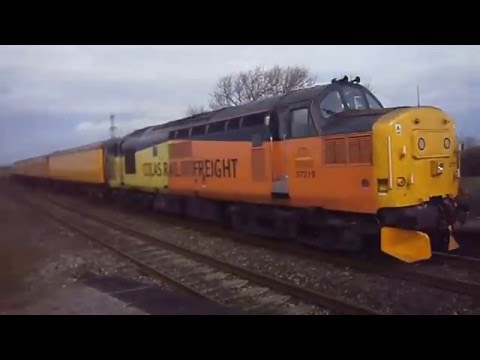 Colas Rail Class 37 no: 37219-9708 @ Patchway {3Z36} 02/04/2016.
