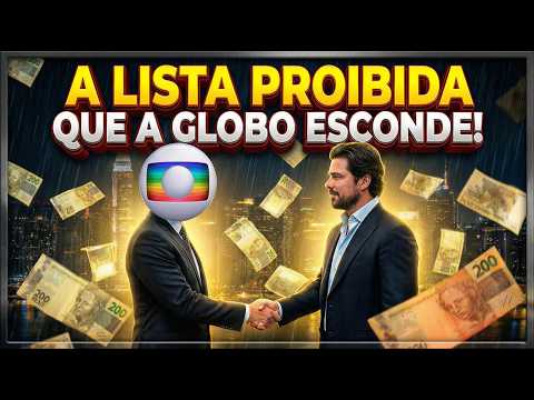 🚨 REVELADA A LISTA PROIBIDA DE POLÍTICOS QUE A GLOBO MORRE DE MEDO! DONO DO BANCO MASTER DEPÕE HOJE?