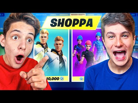 FACCIO UNA SORPRESA A MATTIZ e GLI REGALO TUTTO LO SHOP 🎁 Fortnite Skin Gratis