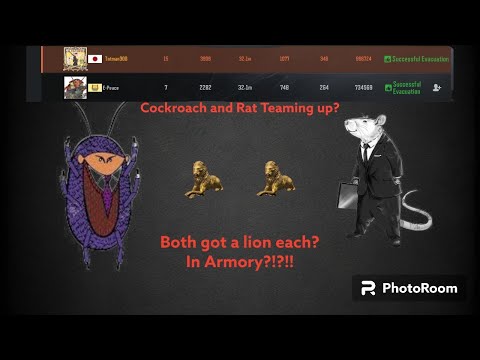 Cockroach and Rat Teaming up in Armory?!?  | Arena Breakout