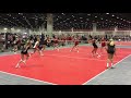 Avery Jolley - #6 - 2022 OH - Highlights from serve receive and defense - AAU Nationals 18 Open
