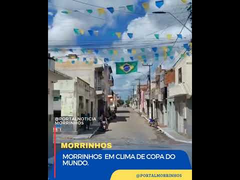 Morrinhos já está preparado para a Copa do Mundo.