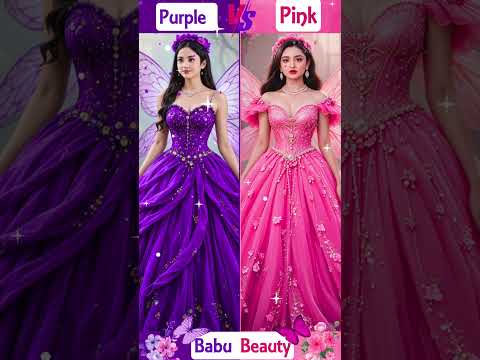 𝐏𝐢𝐧𝐤💖𝐏𝐮𝐫𝐩𝐥𝐞💜𝐰𝐡𝐢𝐜𝐡 𝐰𝐨𝐮𝐥𝐝 𝐲𝐨𝐮 𝐜𝐡𝐨𝐨𝐬𝐞??😍😘#shorts #viral  #yt  #ytshorts  #pink #purple  @babubeauty821