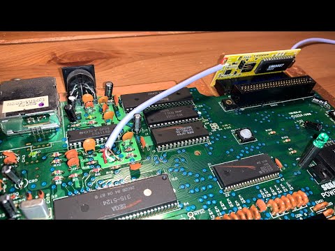 Sega Master System FM Sound Expansion Board Install!