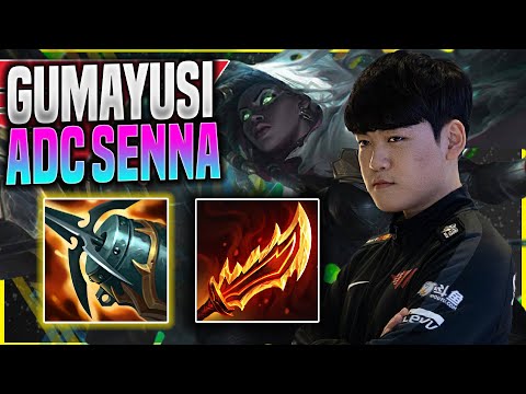 GUMAYUSI DESTROYING WITH SENNA! - T1 Gumayusi Plays Senna ADC vs Ezreal! | Season 11