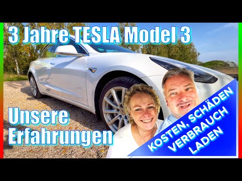 Erfahrungsbericht 3 Jahre Tesla Model 3 über 75.000 km