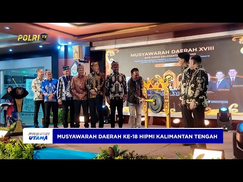 KAPOLDA KALTENG HADIRI MUSDA HIPMI KE-18 DI KANTOR GUBERNUR