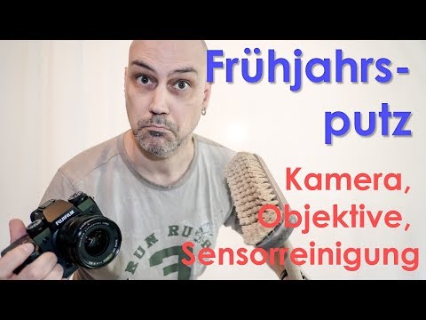 Fruhjahrsputz des Fotoequipments - Objektiv und Sensorreinigung