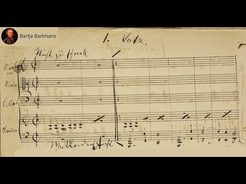 Gustav Mahler - Piano Quartet in A minor (c. 1876)