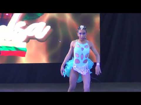 Solista Junior Femenino Salsa,  Isabella Fernandez Quintero, en BugaSalsa Congress 2022
