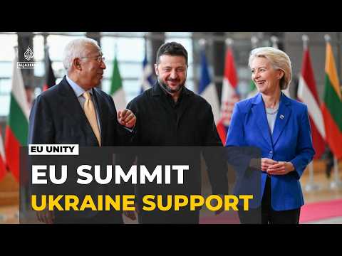 EU summit: Discussions on final day to focus on Ukraine war