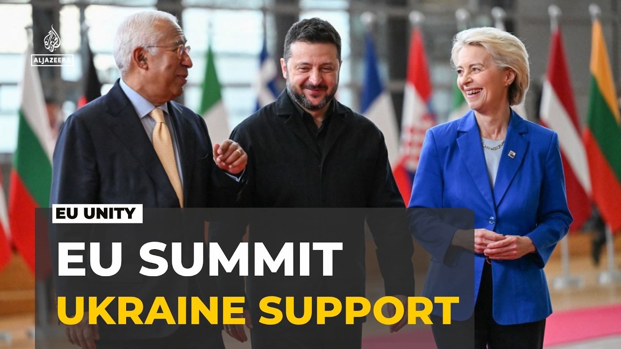 EU summit: Discussions on final day to focus on Ukraine war