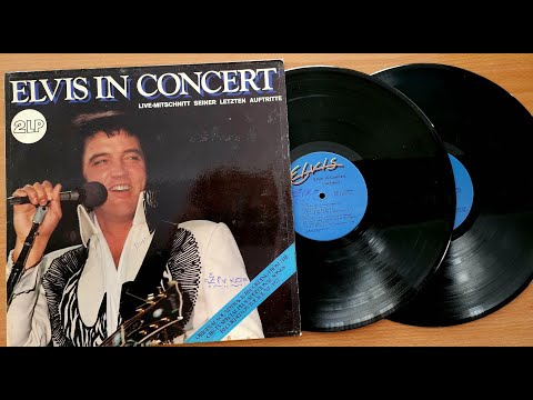 CLASSIC VINYL *ELVIS PRESLEY -Elvis In Concert, (2 LP,1977), REMASTERED, HIGH QUALITY AUDIO 320 KBPS