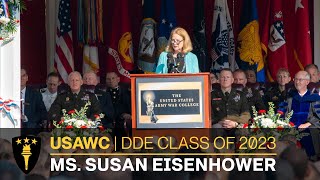 DDE Graduation 2023 - Ms. Susan Eisenhower