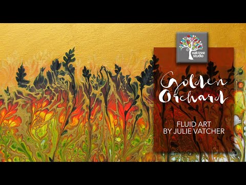 Fluid Art - Easy Acrylic Swipe Technique