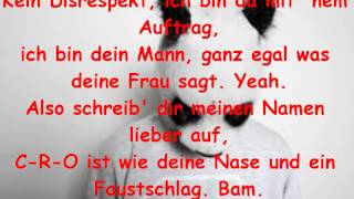 Cro - Wir sind da [Lyrics+HQ]