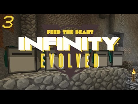 Minecraft: FTB Infinity Evolved - Ep.3 - Mining Turtle