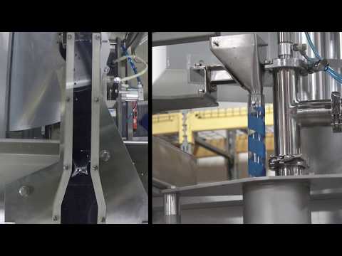 Vertical Form Fill & Seal Bagger | Gel Ice Packs