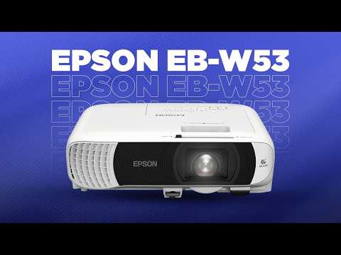 Epson EB-W53 Projector Review & Demo | 4000 Lumens WXGA Business Projector