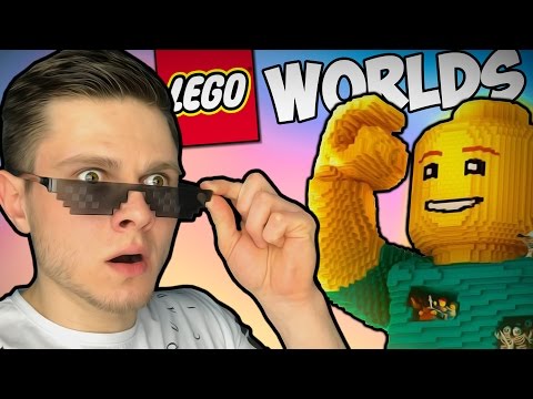 ЛЕГО МАЙНКРАФТ КАКОЙ ТО -||- Lego Worlds Video