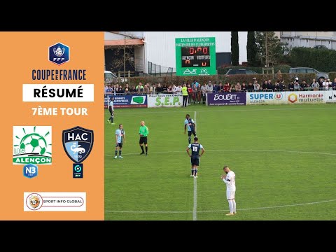 Résumé  Coupe de France  : L'US Alençon (de N3) crée l'exploit contre Le Havre (de Ligue  2)