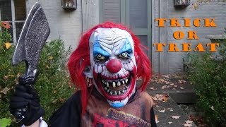 HALLOWEEN TRICK OR TREAT CLOWN 2016 | COLLINTV